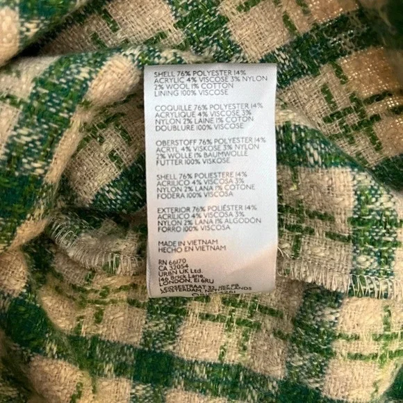 Urban Outfitters Womens Plaid Jumper Dress Sz S Twee Pinafore Mod Mini - Picture 11 of 11